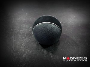 FIAT 500 Gear Shift Knob - Black Italy - Black Tuxedo FIAT 500 Gear Shift Knob - Black Italy - Black Tuxedo